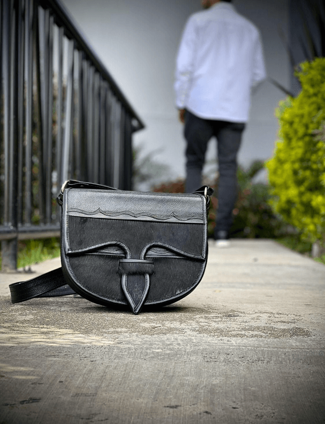Sac typique carriel cuire  Medellin Colombie 