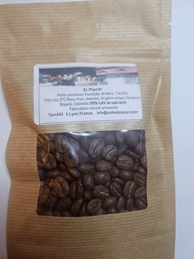 Café torréfie en France &quot;El Placer&quot; Colombie à grain 864g 